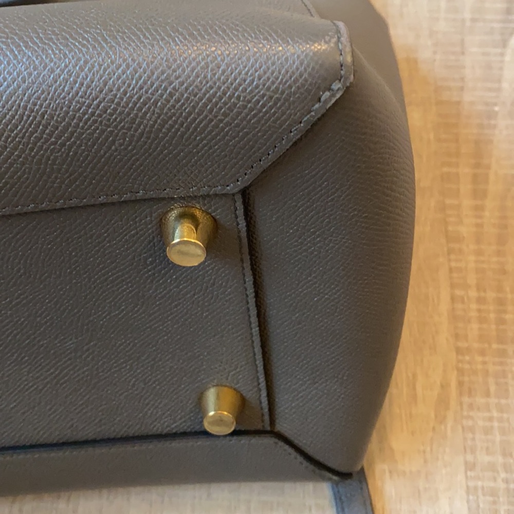 Celine Mini Belt Bag in grey - Picture 7 of 10